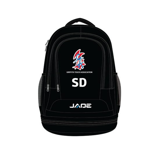 GRIFFITH TOUCH BACKPACK WITH PLAYERS INITIALS - MINIMUM QTY'S APPLY