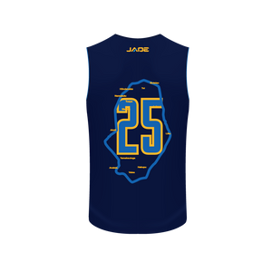 NIUE RUGBY LEAGUE SUPPORTERS BASKETBALL SINGLET