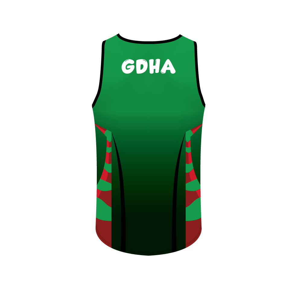 GOULBURN DISTRICT HOCKEY ASSOCIATION GECKOS SINGLET