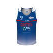 Load image into Gallery viewer, GRIFFITH STARS TOUCH TRAINING SINGLET- MINIMUM QTY'S APPLY
