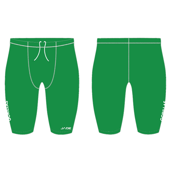 GYMEA GORILLAS JRLFC COMPRESSION SHORTS (UNDER GARMENT) - YOUTH (GREEN)