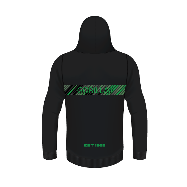 GYMEA GORILLAS JRLFC HOODIE - ADULTS (GREEN)