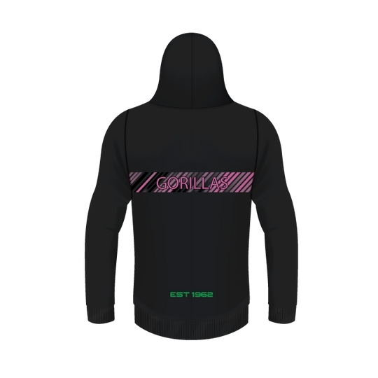 GYMEA GORILLAS JRLFC HOODIE - ADULTS (PINK)