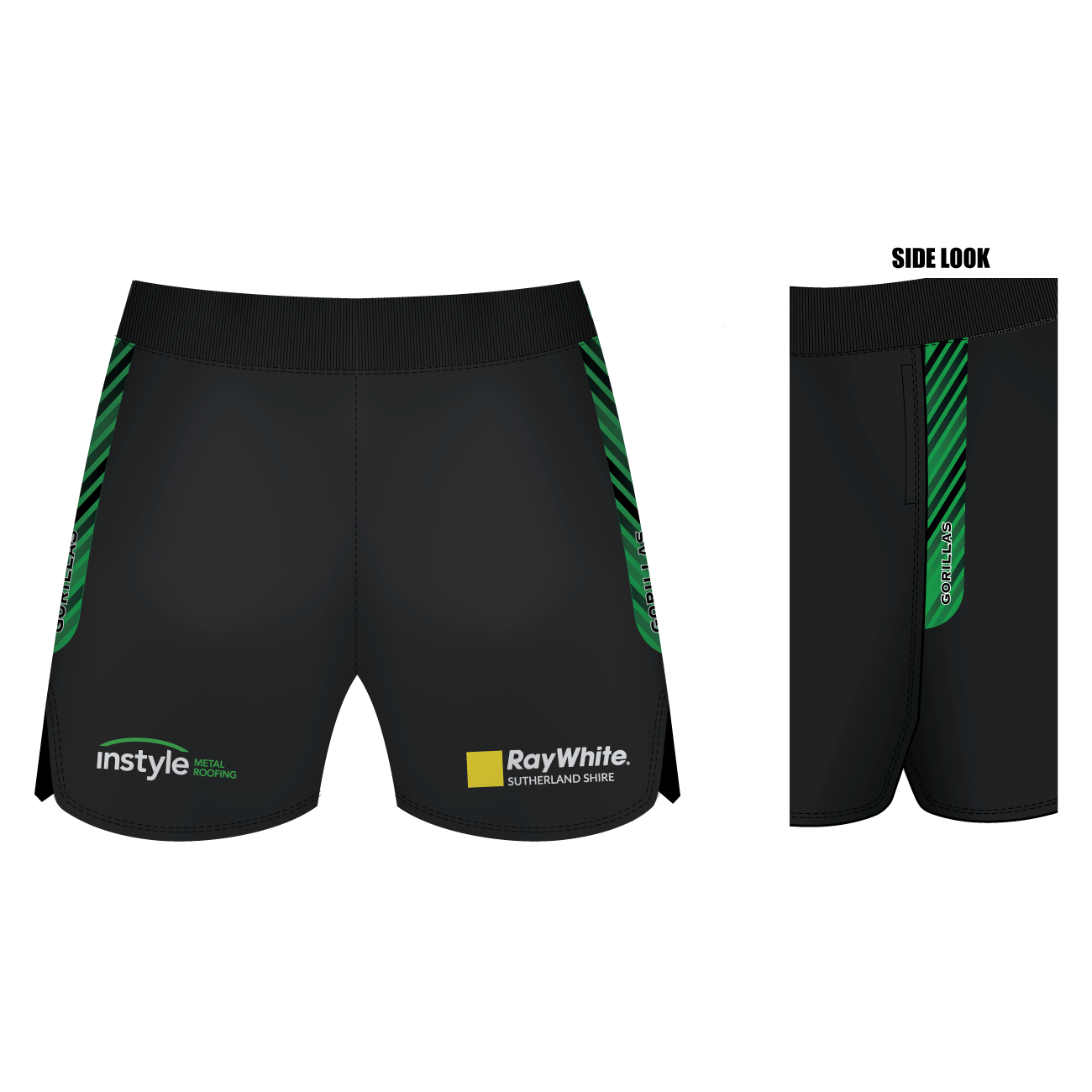 GYMEA GORILLAS JRLFC TRAINING SHORTS