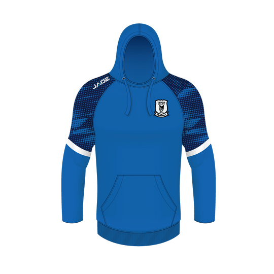 YENDA BLUEHEELERS JRL ROYAL/WHITE SUBLIMATED HOODIE
