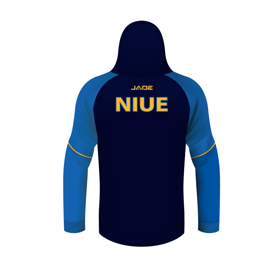 NIUE RUGBY LEAGUE JAPAN TOUR PLAYERS HOODIE