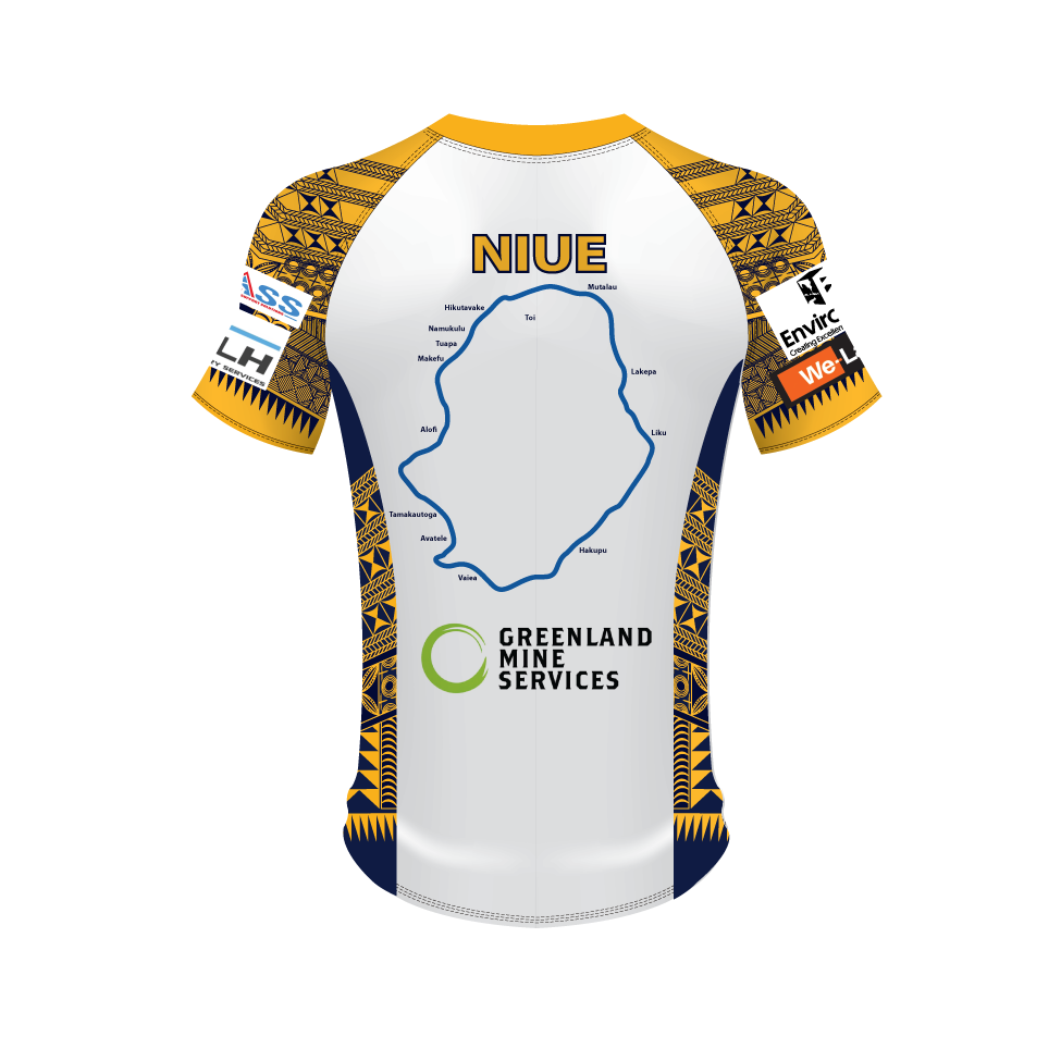 NIUE RUGBY LEAGUE JAPAN TOUR JERSEY