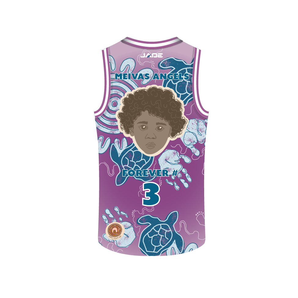 MEIVAS ANGELS SUPPORTER BASKETBALL SINGLET