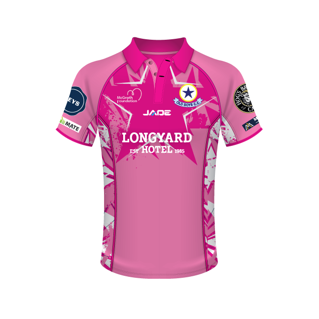 OLD BOYS CC PINK ONE DAY SHIRT