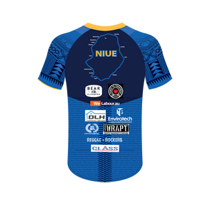 NIUE RUGBY LEAGUE JAPAN TOUR PLAYERS TRAINING TEE