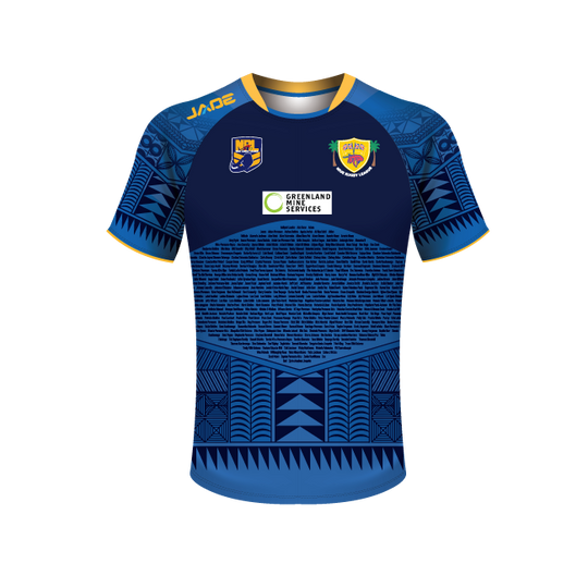 NIUE RUGBY LEAGUE JAPAN TOUR PLAYERS TRAINING TEE