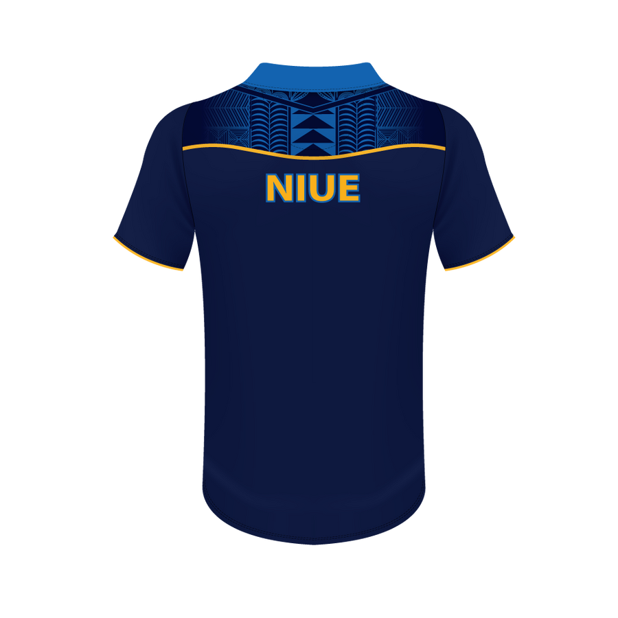 NIUE RUGBY LEAGUE JAPAN TOUR PLAYERS POLO
