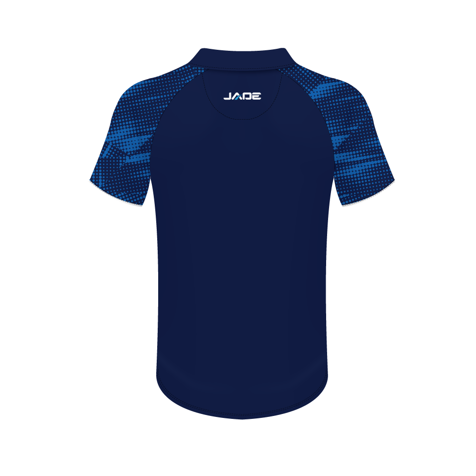 YENDA BLUEHEELERS JRL POLO SHIRT