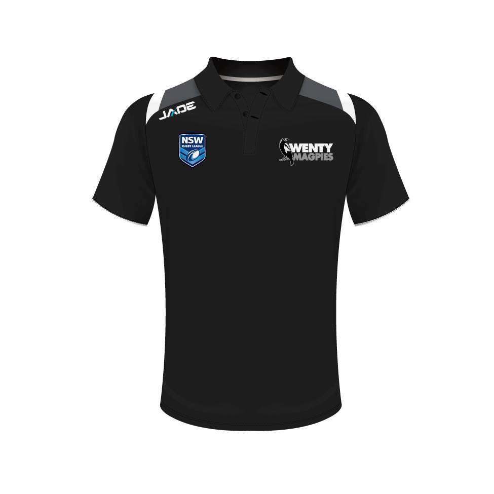 WENTWORTHVILLE MAGPIES POLO SHIRT