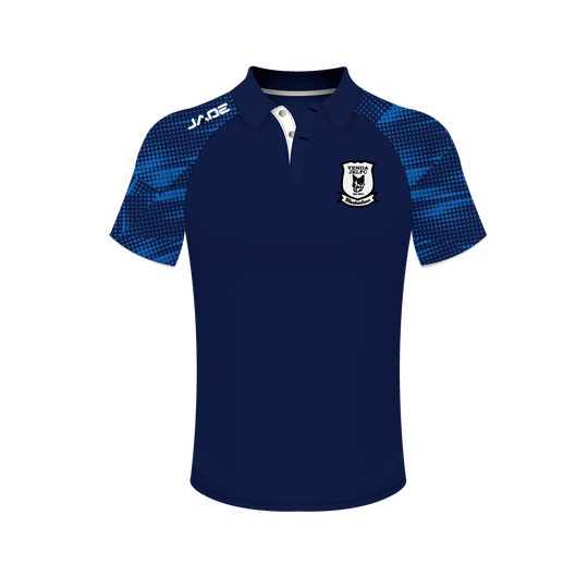 YENDA BLUEHEELERS JRL POLO SHIRT