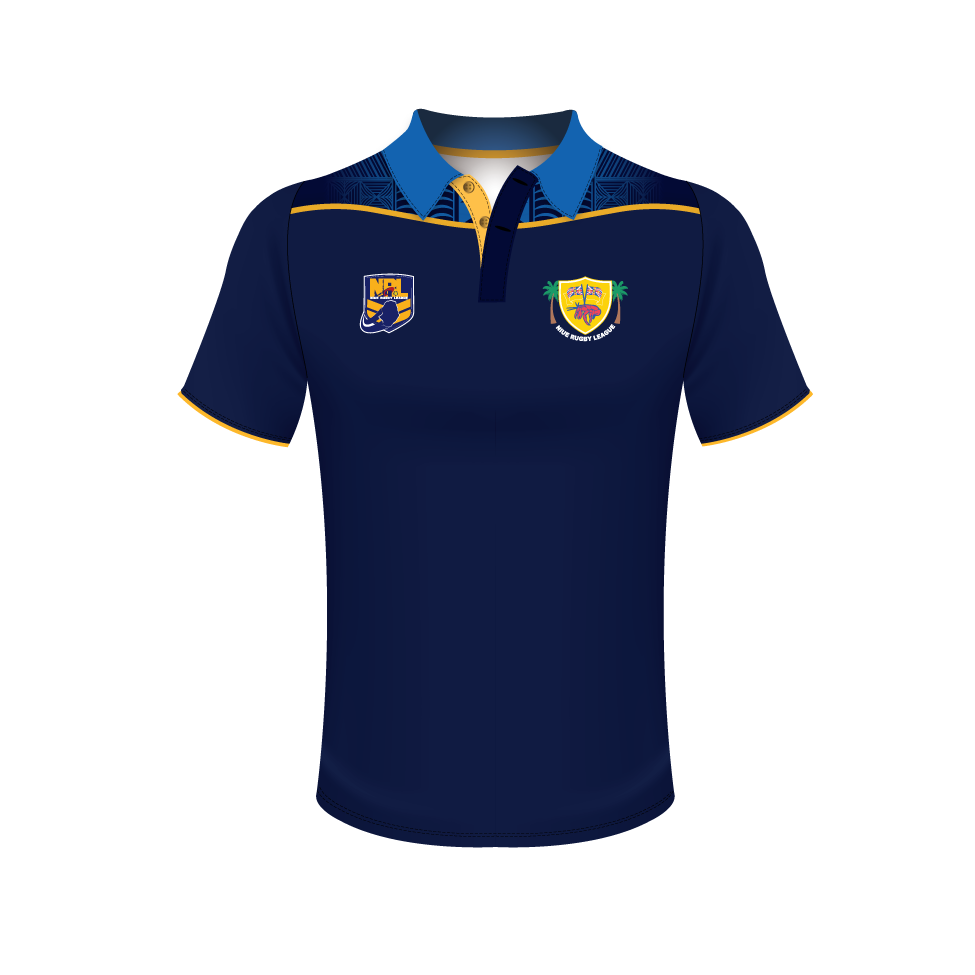 NIUE RUGBY LEAGUE JAPAN TOUR PLAYERS POLO