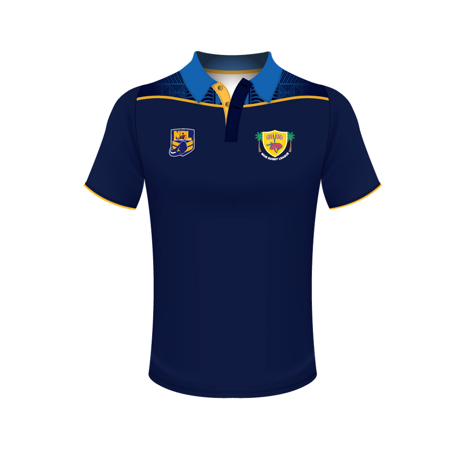 NIUE RUGBY LEAGUE JAPAN TOUR PLAYERS POLO