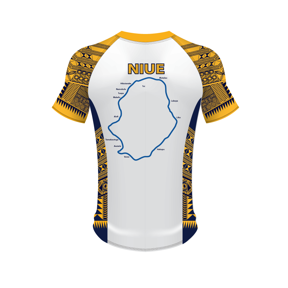 NIUE RUGBY LEAGUE 2025 SUPPORTER JERSEY