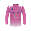 Load image into Gallery viewer, GRIFFITH TOUCH LONG SLEEVE TRAINING TEE PINK- MINIMUM QTY'S APPLY
