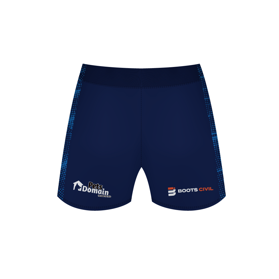 YENDA BLUEHEELERS JRL TRAINING SHORTS