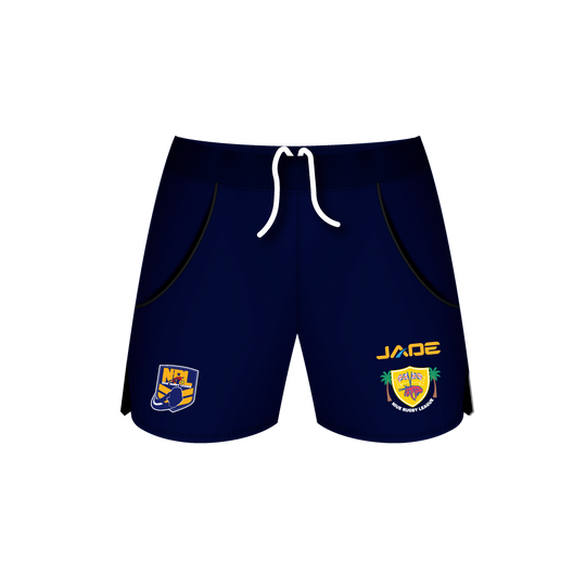 NIUE RUGBY LEAGUE JAPAN TOUR PLAYERS TRAINING SHORTS