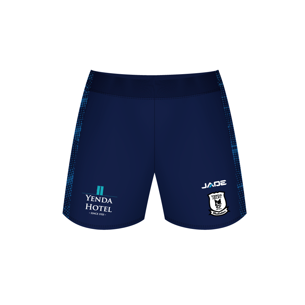 YENDA BLUEHEELERS JRL TRAINING SHORTS