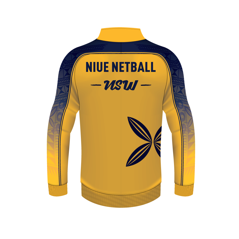 NIUE NETBALL NSW ALTERNATE TRACKTOP