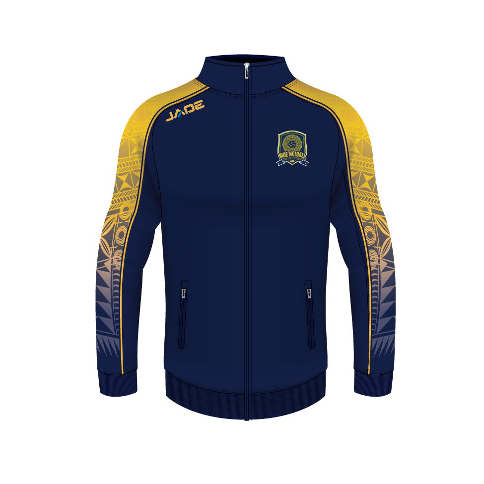 NIUE NETBALL NSW NAVY TRACKTOP