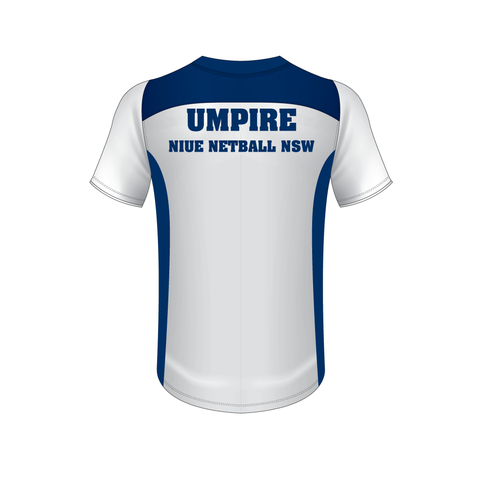 NIUE NETBALL NSW UMPIRE SHIRT