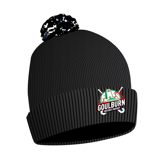 GOULBURN DISTRICT HOCKEY ASSOCIATION BEANIE (MINIMUM QTY'S APPLY)