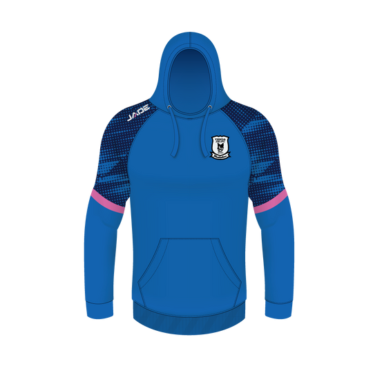 YENDA BLUEHEELERS JRL ROYAL/PINK SUBLIMATED HOODIE