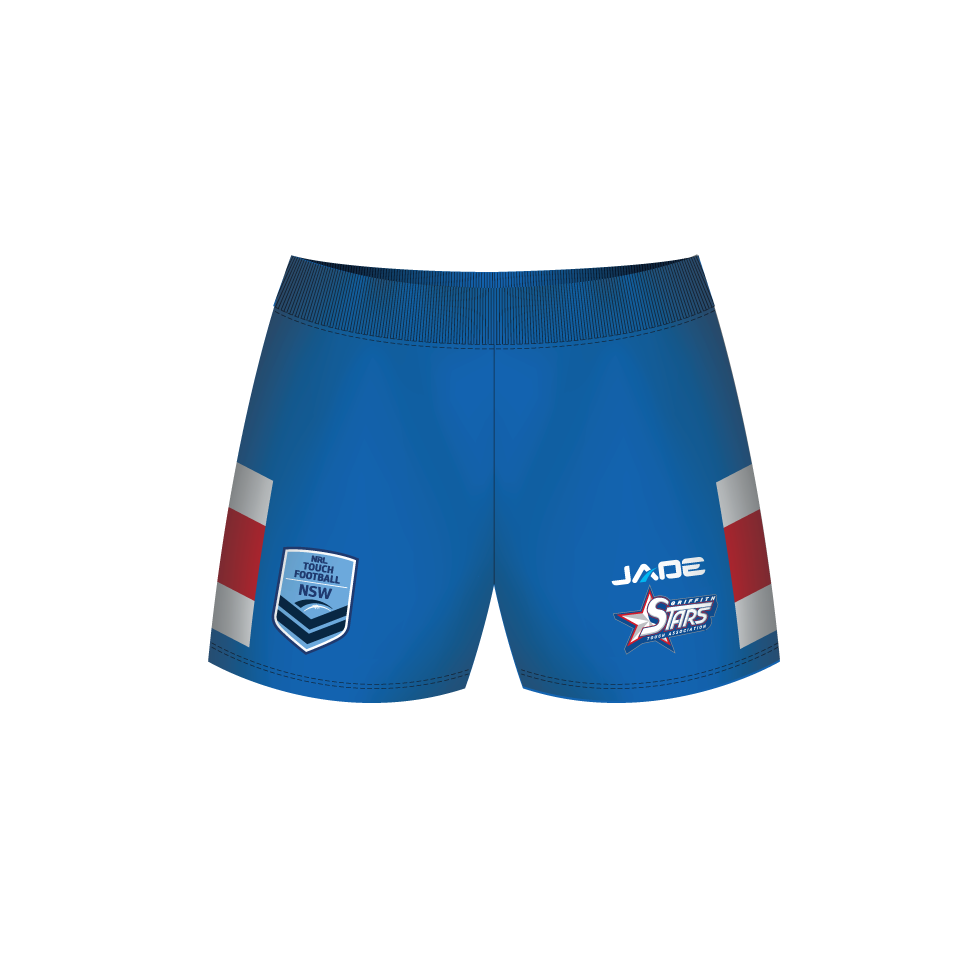GRIFFITH TOUCH ON FIELD PLAYING SHORTS- MINIMUM QTY'S APPLY