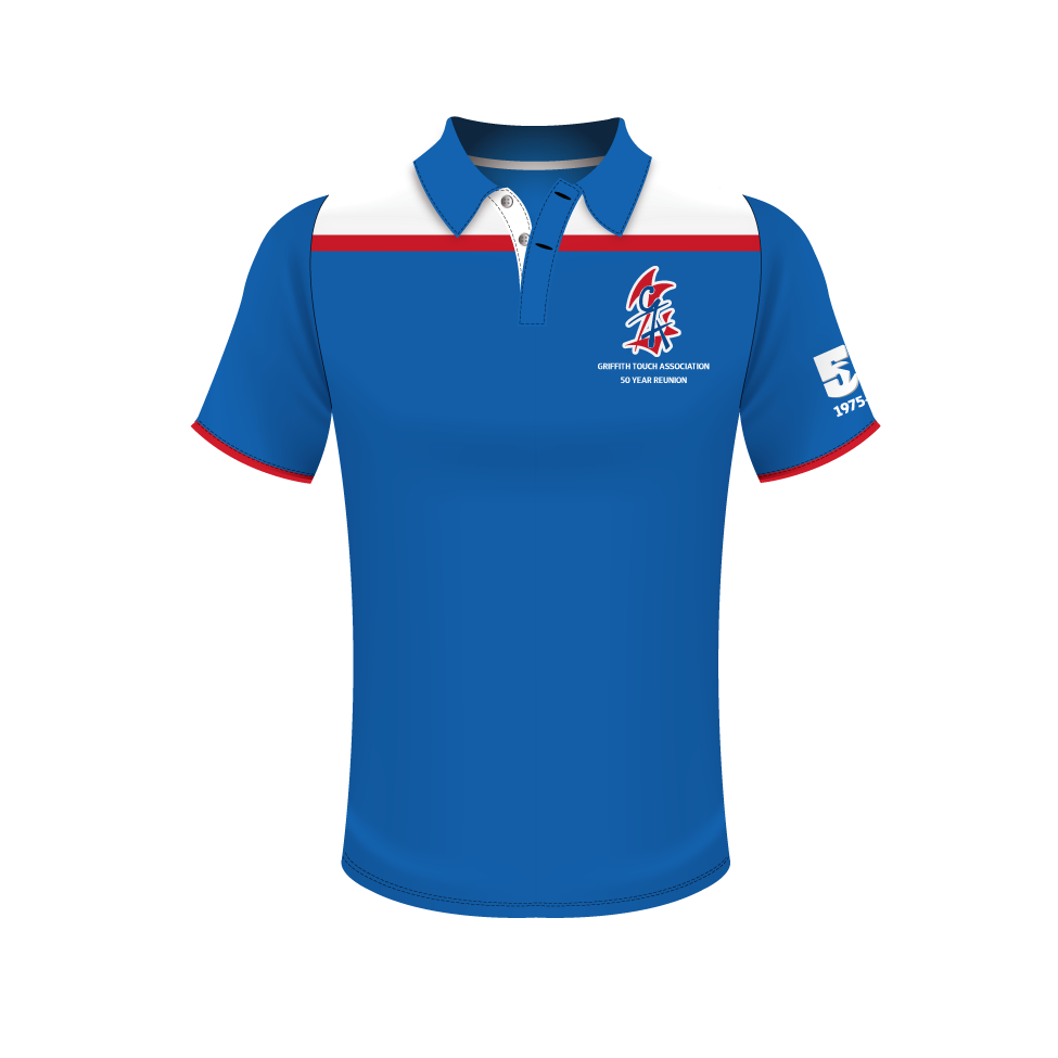 GRIFFITH TOUCH ASSOCIATION 50 YEAR REUNION POLO