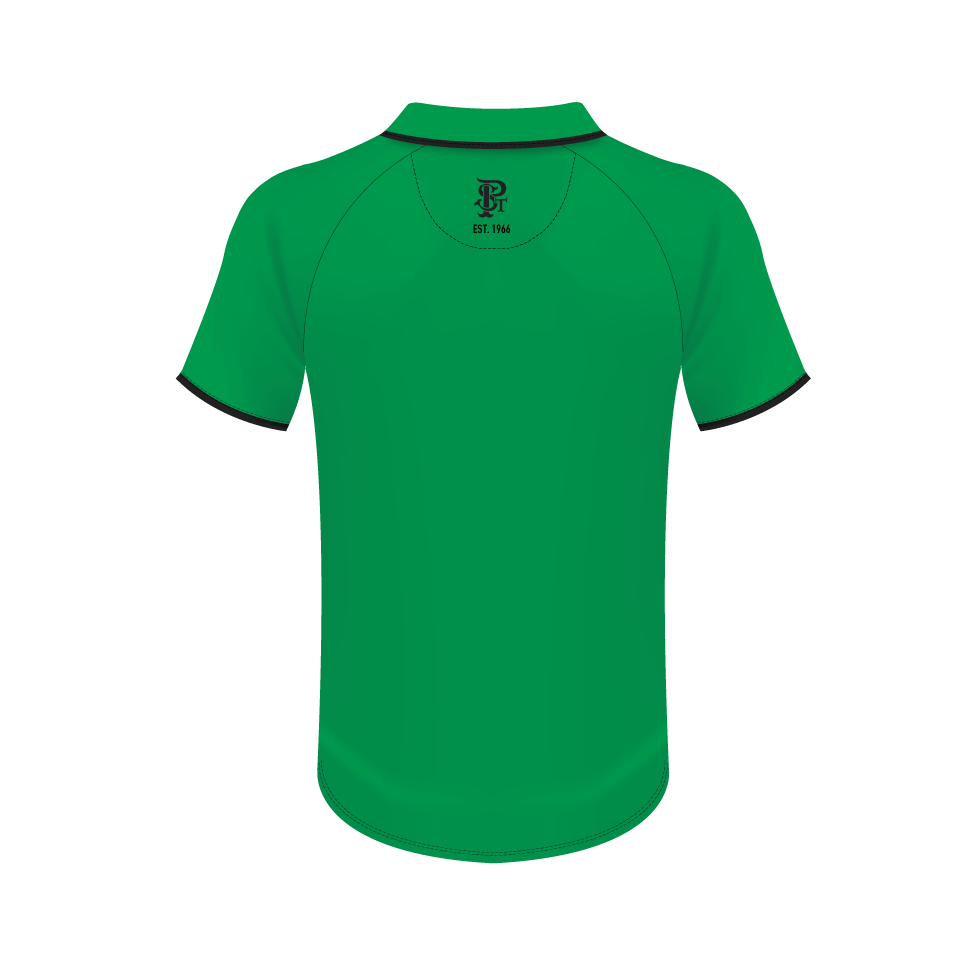 ST PATS BASEBALL CLUB POLO SHIRT - GREEN
