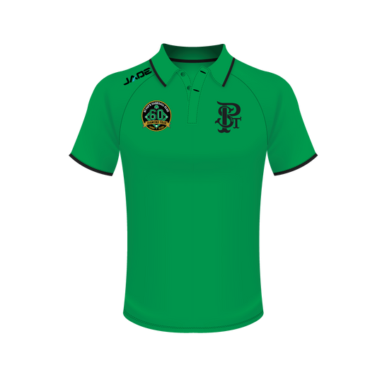 ST PATS BASEBALL CLUB POLO SHIRT - GREEN