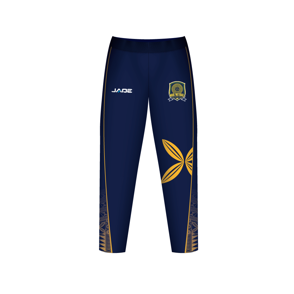 NIUE NETBALL NSW NAVY TRACKPANTS
