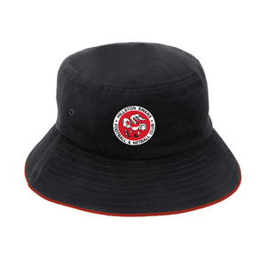 HILLSTON SWANS BLACK BUCKET HAT