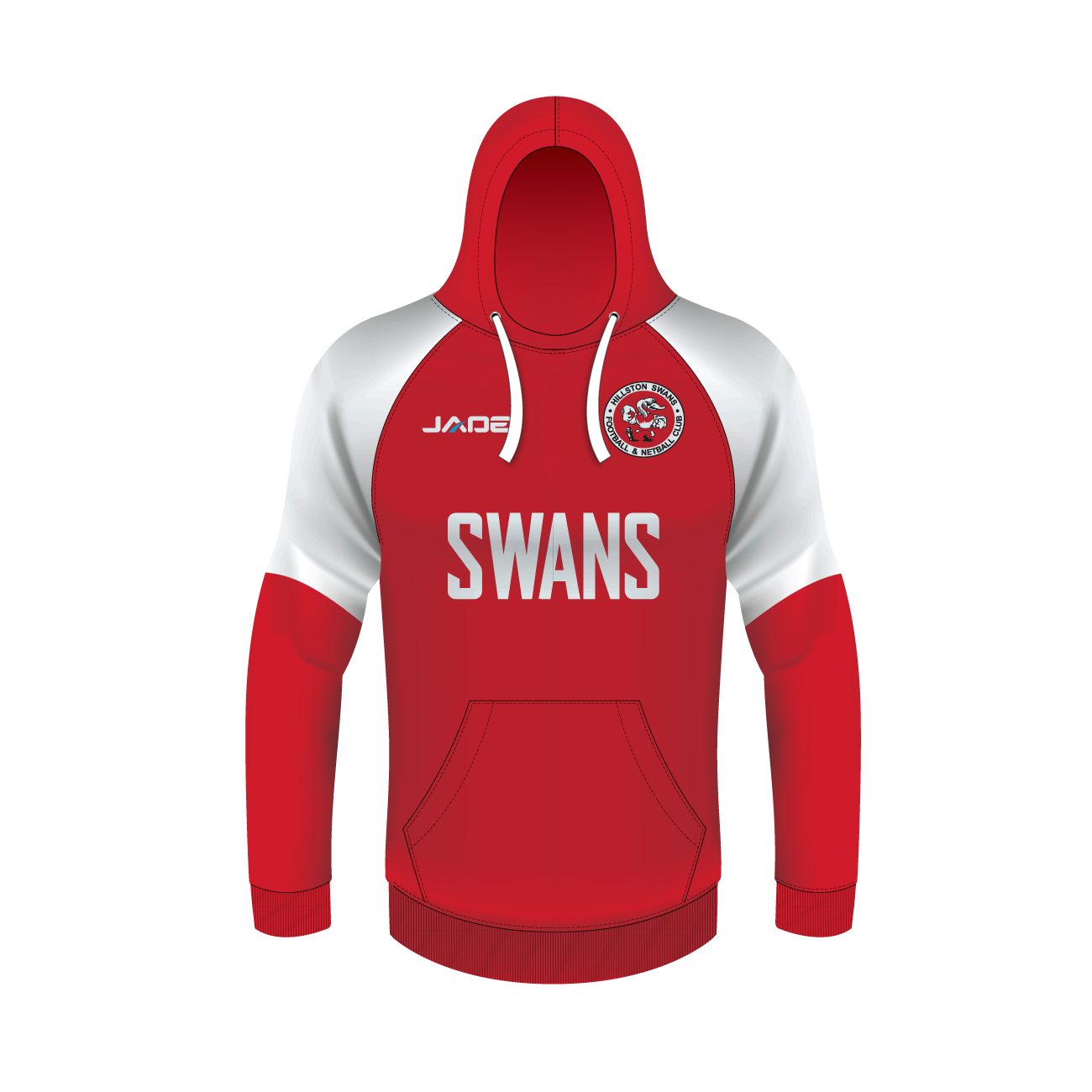 HILLSTON SWANS SUBLIMATED CLUB HOODIE