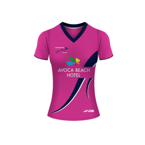 AVOCA BEACH HOCKEY SENIOR ON FIELD TEE - NUMBERED FULLY SUBLIMATED