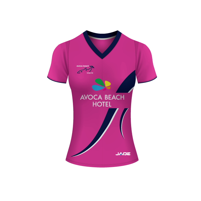 AVOCA BEACH HOCKEY SENIOR ON FIELD TEE - NUMBERED FULLY SUBLIMATED