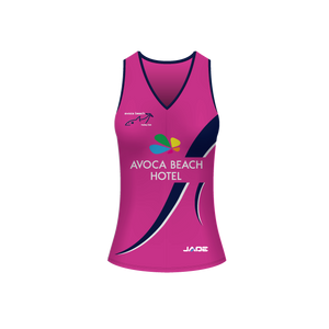AVOCA BEACH HOCKEY SENIOR ON FIELD SINGLET - NUMBERED FULLY SUBLIMATED