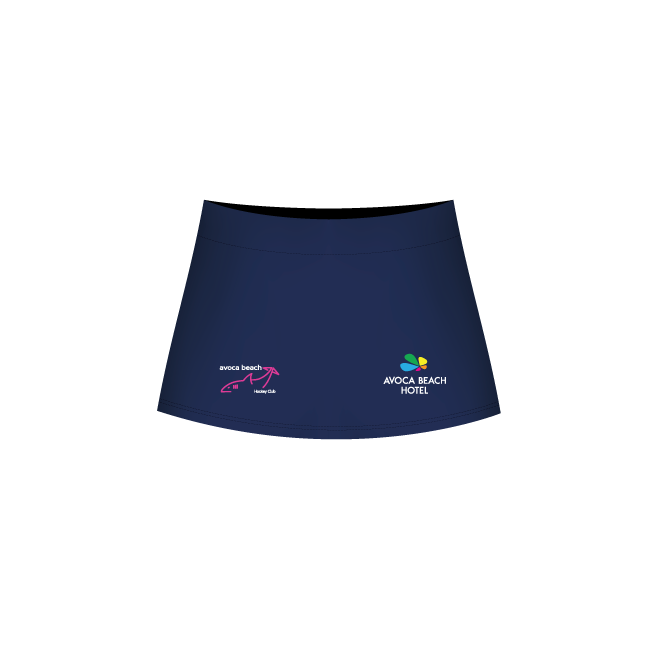 AVOCA BEACH HOCKEY GIRLS ON FIELD SKIRT FULLY SUBLIMATED